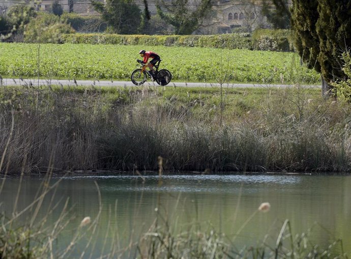 Archivo - Etapa de la Volta a Catalunya a su paso por Figueres (Girona)