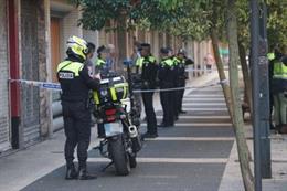 Operativo de la Policía Local en el barrio de Coronación de Vitoria-Gasteiz