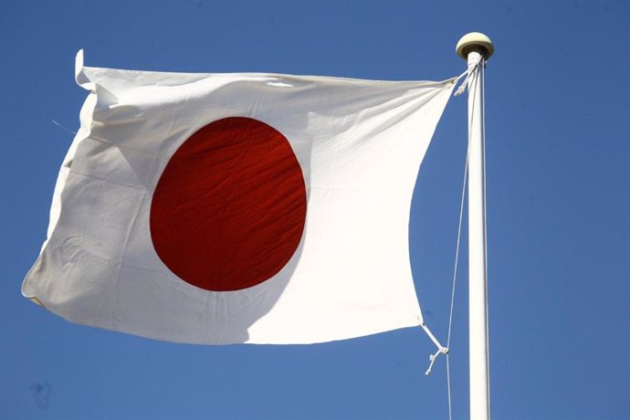 Archivo - Bandera de Japón.