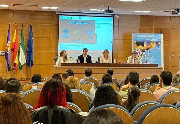 Inauguración del congreso de QuimBioQuim de la Universidad de Jaén.