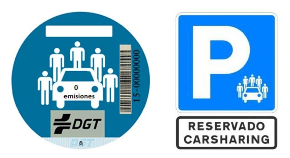 El Ayuntamiento de Valladolid señaliza los estacionamientos reservados para vehículos de uso compartido en varias zonas