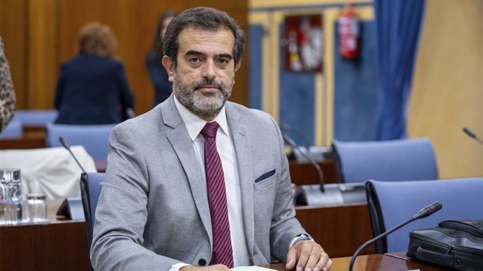 El diputado del Grupo Parlamentario Vox en el Parlamento de Andalucía Antonio Sevilla.