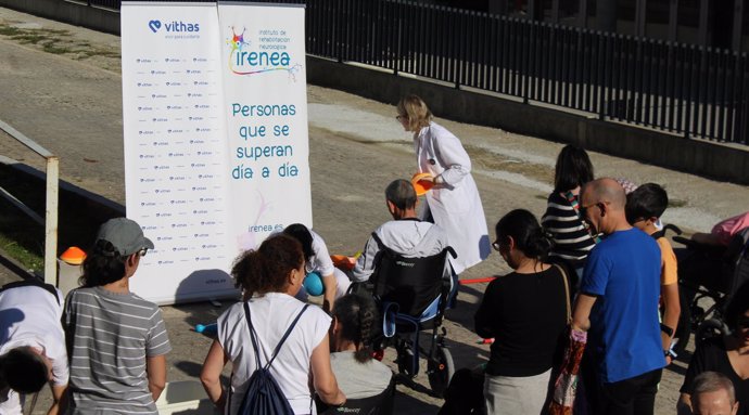 Conmemoración del Día del Daño Cerebral con una yincana adaptada.