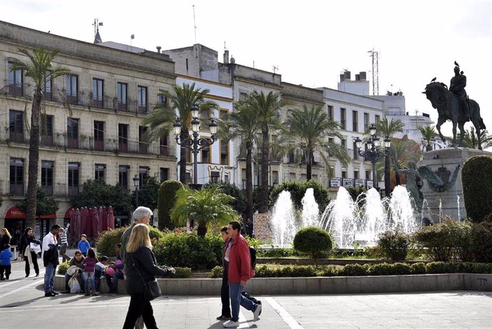 Plaza del Arenal de Jerez de la Frontera (Cádiz).