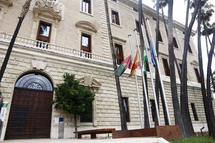 Archivo - Palacio de La Aduana, sede del Museo de Málaga