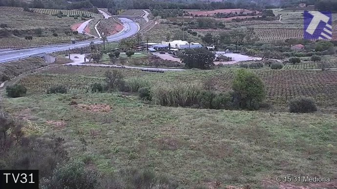 La C-15 en la Pobla de Claramunt en sentido sur ha quedado reabierta