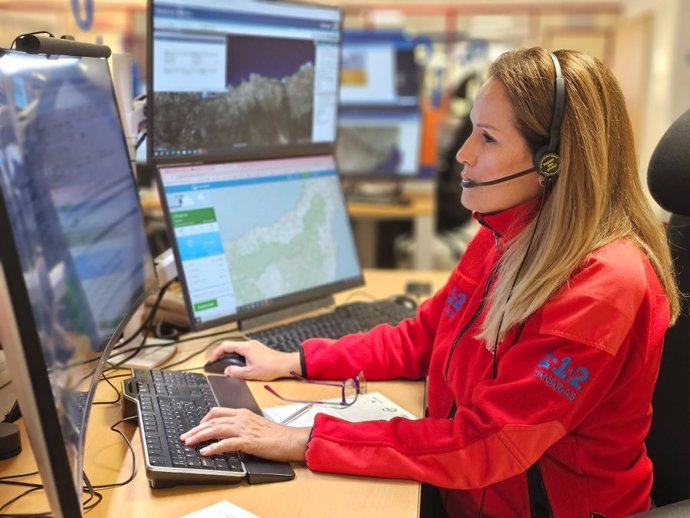 Sala operativa del Centro Coordinador de Emergencias y Seguridad (Cecoes) 1-1-2