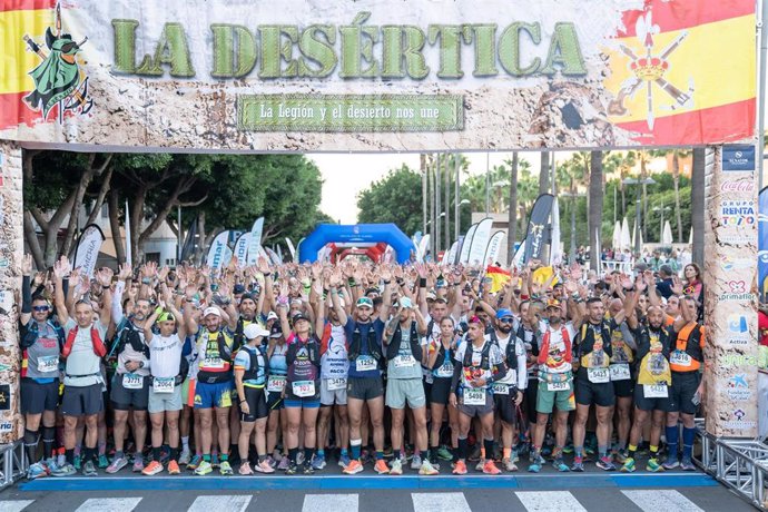 Sexta edición de la carrera de ultrafondo 'La Desértica'.