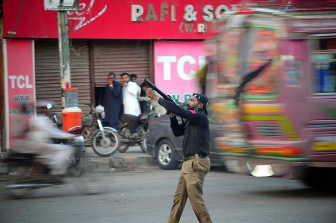 Imagen de archivo de la Policía de Pakistán 