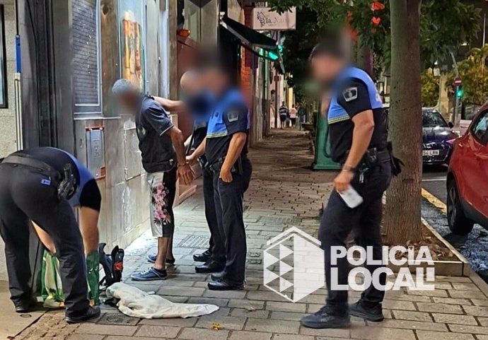 La Policía Local detiene a un varón implicado en los últimos incendios de contenedores ocurridos en Santa Cruz de Tenerife