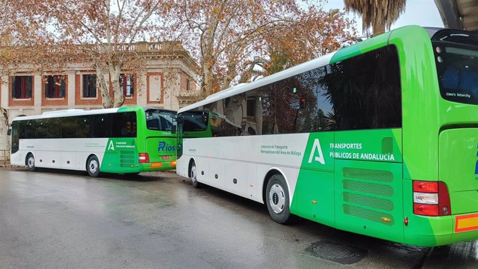 Autobuses que operan en el Consorico de Transporte Metropolitano del Área de Málaga.