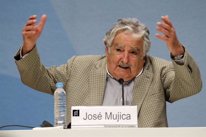 Archivo - El expresidente de Uruguay Jose Mujica intervino en la FIL de Guadalajara, México