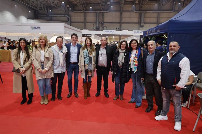 La conselleira do Medio Rural, María José Gómez, en la feria 'L de Lugo'.