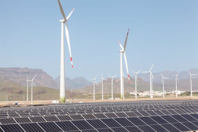 Archivo - Complejo de energías renovables de Ecoener en Gran Canaria