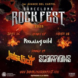 Cartel del Barcelona Rock Fest 2025