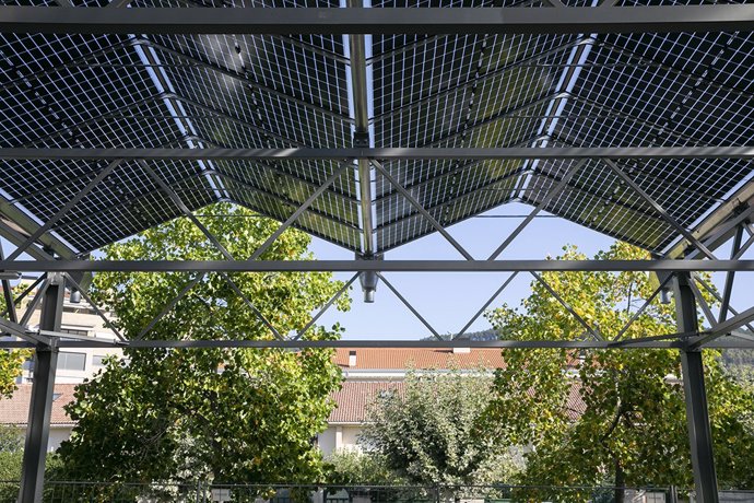 Archivo - Pamplona tendrá 7 nuevas instalaciones solares fotovoltaicas en edificios públicos antes de final de año