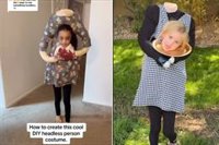 El truco para hacer un disfraz terrorífico y barato para Halloween: "Es super chulo y fácil de hacer"