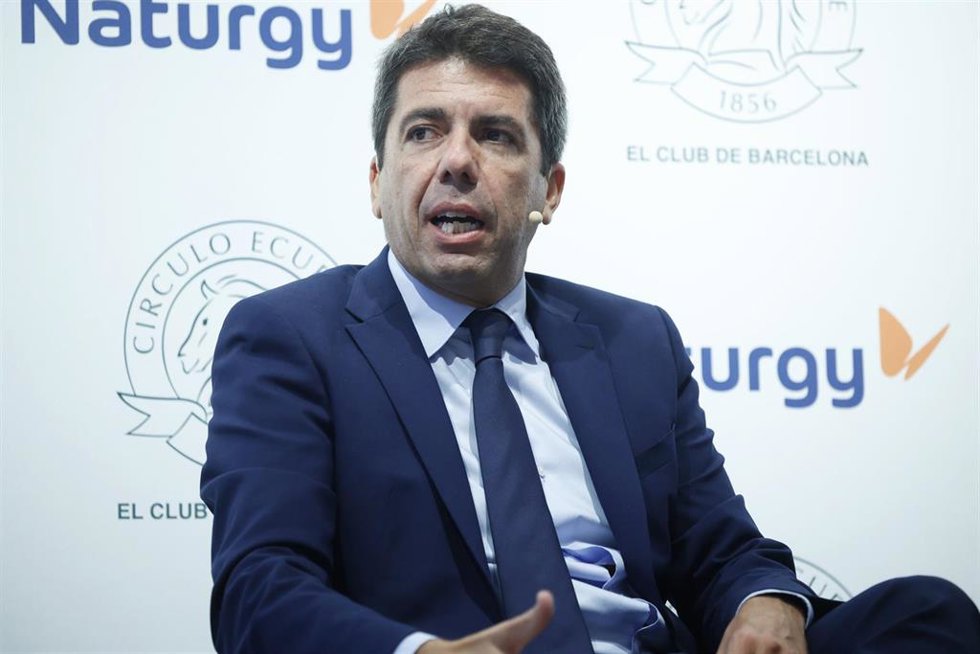 El presidente de la Generalitat valenciana, Carlos Mazón, en imagen de archivo