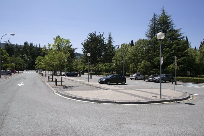 Archivo - Acceso al cementerio de Pamplona.