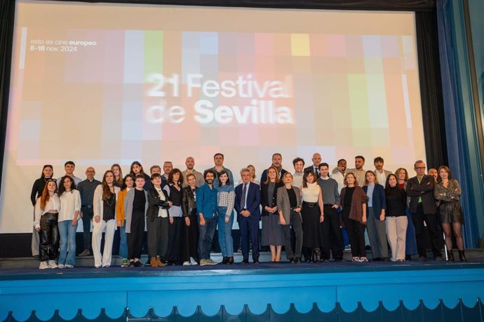 Presentación del Festival de Sevilla en el Cine Doré de Madrid