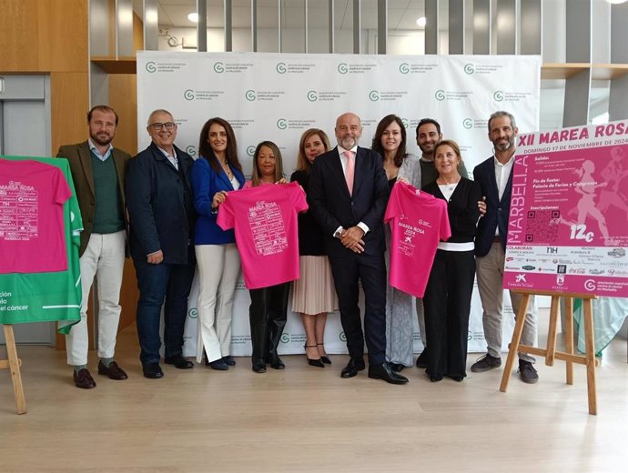 Presentación de la Carrera Marea Rosa.