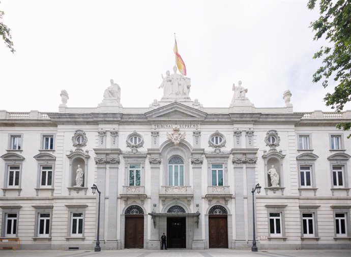 Archivo - Fachada del Tribunal Supremo, a 22 de mayo de 2023.