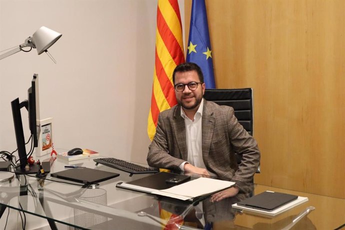 El expresidente de la Generalitat Pere Aragonès.