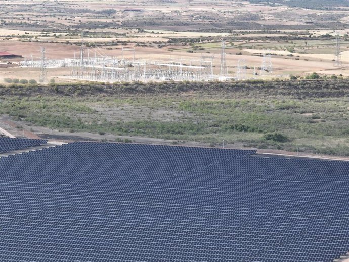 Planta fotovoltaica de Endesa en Andorra.