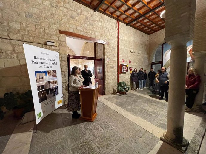 Presentación de la exposición itinerante sobre los Premios Europa Nostra obtenidos en España en Jaén.