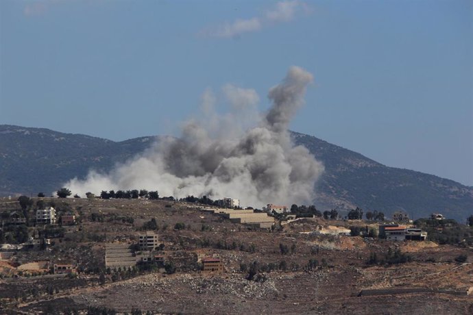 Bombardeo israelí en Líbano