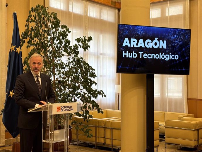 El presidente del Gobierno de Aragón, Jorge Azcón.