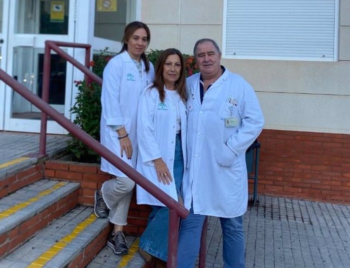 Miembros del equipo multidisciplinar del programa desarrollado contra la depresion leve en el Área Sanitaria Norte de Córdoba.