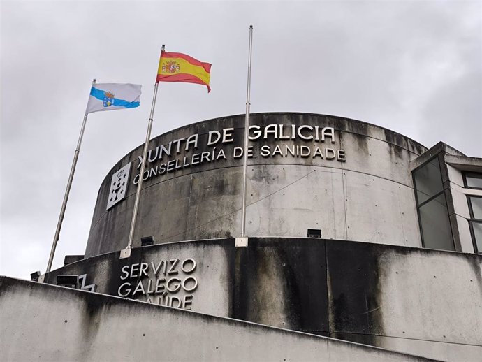 Archivo - Edificio de la Consellería de Sanidade en San Lázaro, Santiago de Compostela.