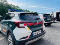 Rescatada una familia con tres hijos que quedó atrapada en el coche por una riada en Cúllar (Granada)