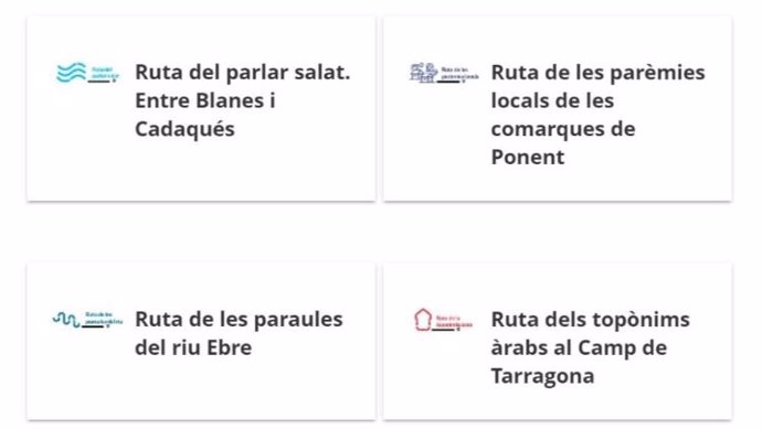 Las nuevas rutas del proyecto