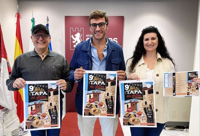 Presentación de la IX Ruta de la Tapa Sin Gluten de Cáceres que se celebra del 8 al 10 de noviembre en nueve establecimientos