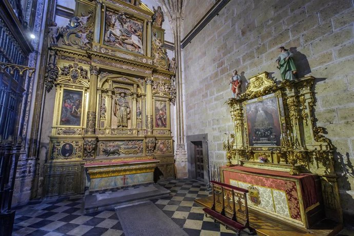 Archivo - Capilla de Santiago Apostol de la Catedral de Segovia.