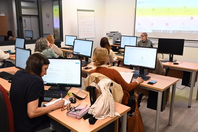 Alumnos del curso formativo 'Digitalización Aplicada'.