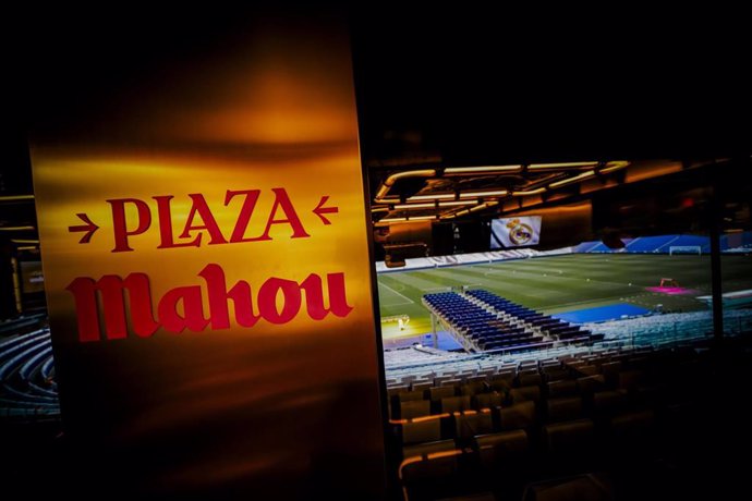 El nuevo espacio Plaza Mahou en el Santiago Bernabéu.