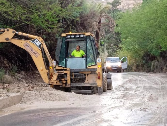 Carretera que une Archena con Ulea (RM-B10), que ya ha sido abierta al tráfico