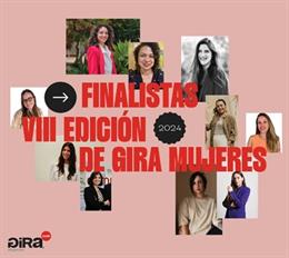 Finalistas Programa Gira Mujeres.