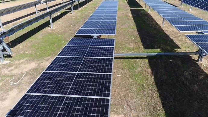 Una instalación fotovoltaica.