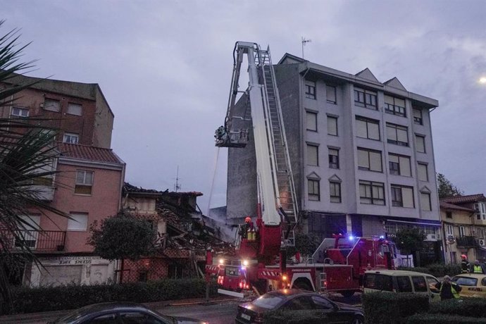 Derrumbe del edificio de La Albericia