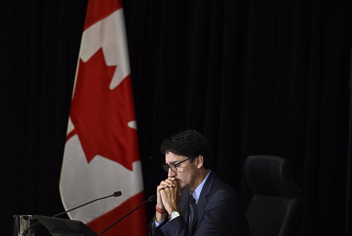 Imagen de archivo del primer ministro de Canada, Justin Trudeau