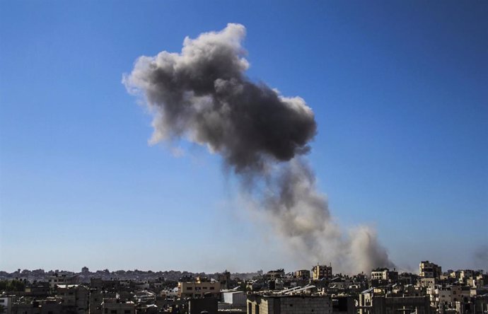 Bombardeos israelíes en la Franja de Gaza