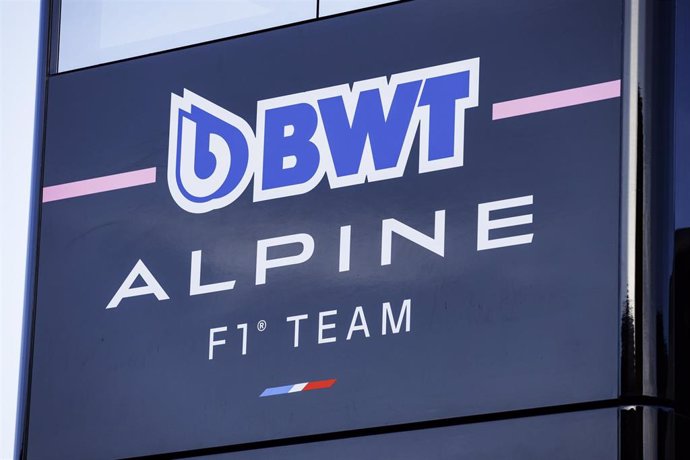 Archivo - Alpine F1 Team, ambiance logo during the pre-season track session prior the 2022 FIA Formula One World Championship, on the Circuit de Barcelona-Catalunya, from February 23 to 25, 2022 in Montmelo, near Barcelona, Spain - Photo Xavi Bonilla / DP