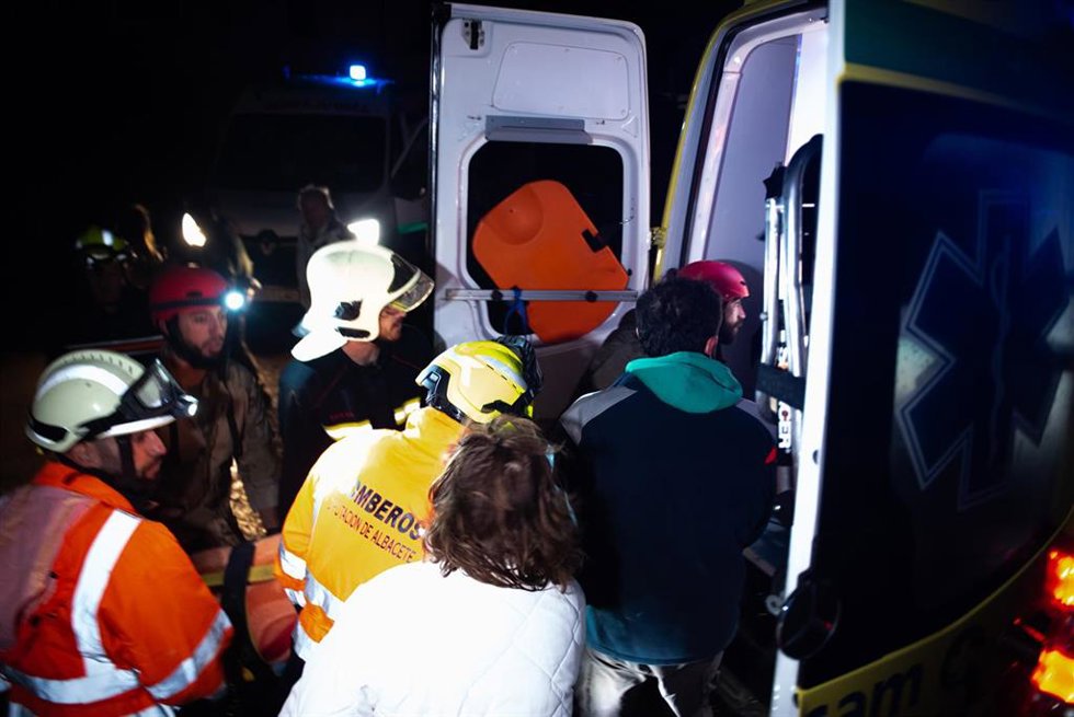 Varios servicios de emergencias ayudan en las labores de rescate, a 29 de octubre de 2024, en Letur, Albacete, Castilla-La Mancha