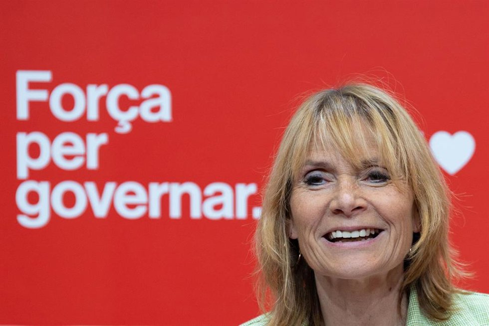 Archivo - La viceprimera secretaria del PSC, Llusa Moret, durante una rueda de prensa, a 16 de septiembre de 2024, en Barcelona, Cataluña (España)