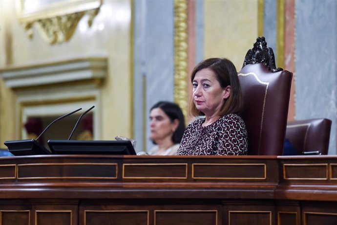 La presidenta del Congreso, Francina Armengol.