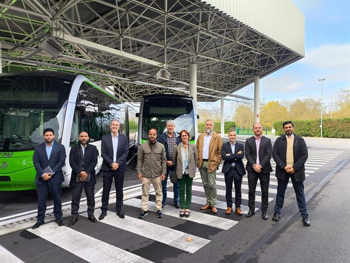 Arabiar Emirerri Batuetako ordezkaritza bat Gasteizen izan da BEI bertatik bertara ezagutzeko